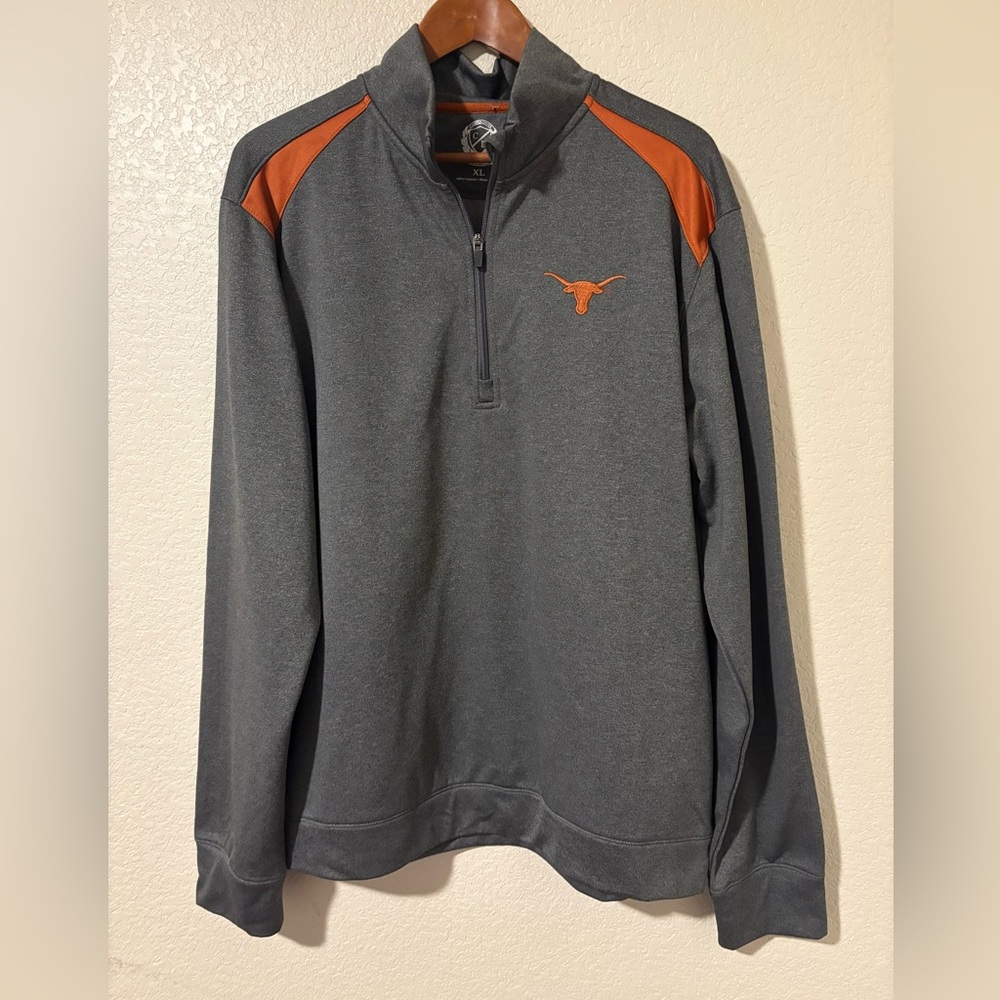 Texas Longhorns Quarter Zip Pullover